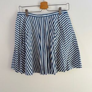 J Crew Striped Skirt